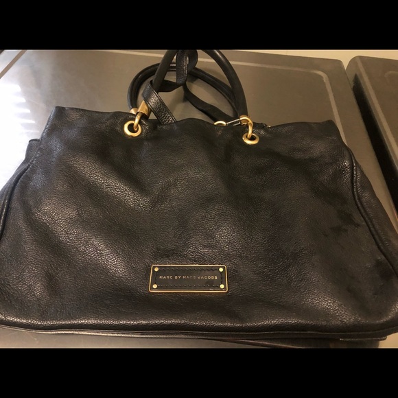 Marc Jabobs Leather Shopper Handbag - Picture 2 of 4